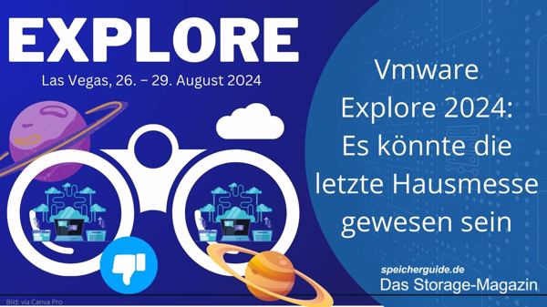 Vmware Explore 2024: Könnte die letzte Vmware-Hausmesse gewesen